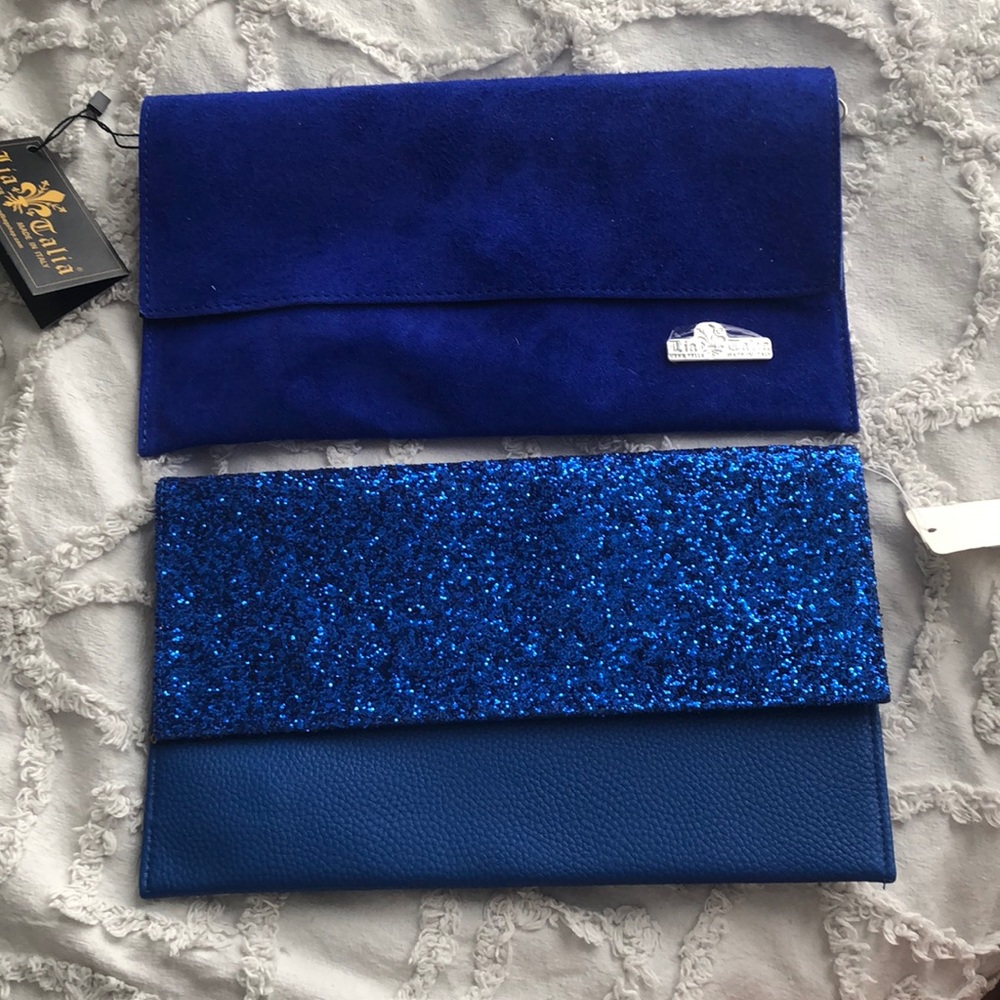 blue clutches